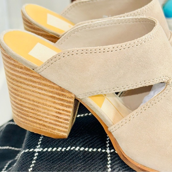 Dolce Vita | Tan Women's Mules - Picture 4 of 11